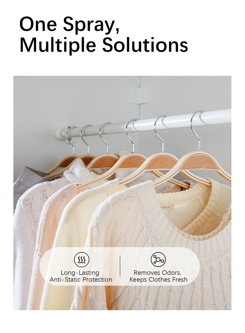 Anti-Static Spray, Multi-Functional Wrinkle Releaser Spray, Wrinkle Removal & Odor Elimination for Clothes, Hair 360ml - Image 5