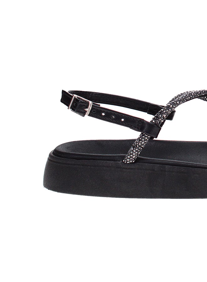 MOLECA Strappy Slip-On Flat Sandals - Image 4