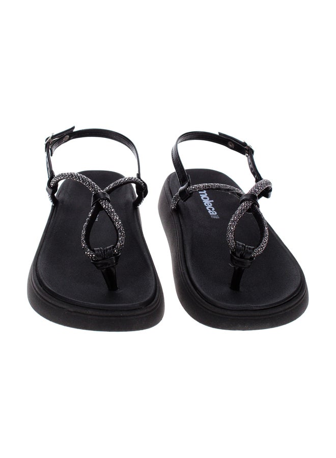 MOLECA Strappy Slip-On Flat Sandals - Image 3