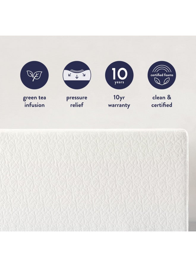 Best Price Mattress 10 inch Twin Mattress Bed-In-A-Box, Green Tea Memory Foam - Image 2