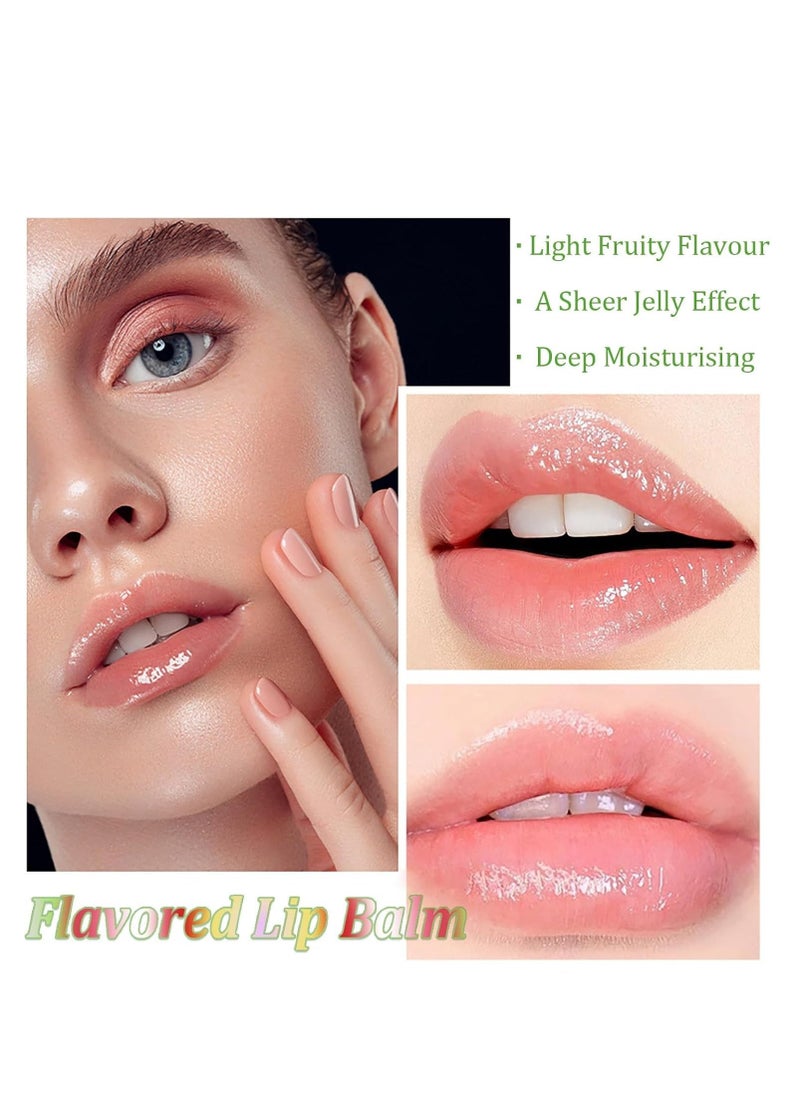 DIMSHOW 6PCS Mini Lip Balm Set, Fruit Flavored Multipack, Moisturizing and Hydrating Lip Balm Stick, Lip Sleeping Mask for Dry and Cracked Lips, Repair and Lip Care Essentials - Image 3