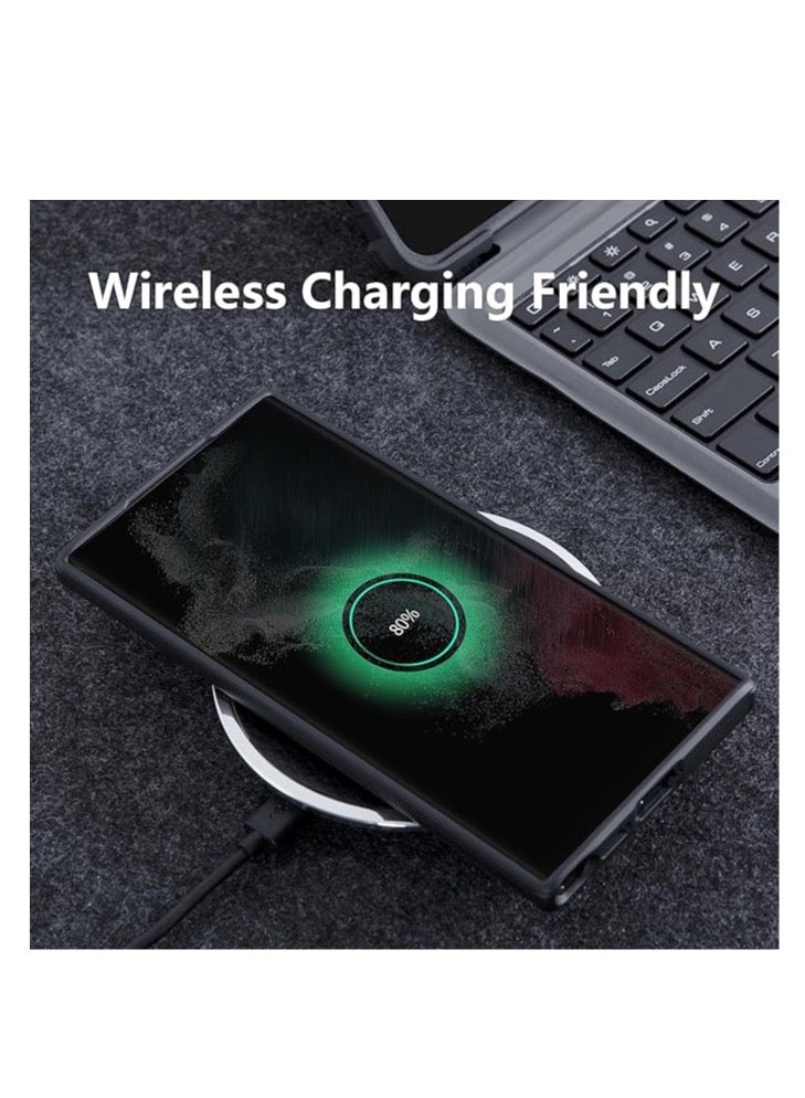 Nillkin CamShield Pro Case for Samsung Galaxy S24 Ultra – Slide Camera Cover, Shockproof & Anti-Scratch Protection – Black - Image 4