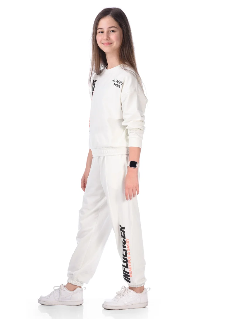 victor and jane Stylish Sweatshirt With Matching Joggers Comfy Fit