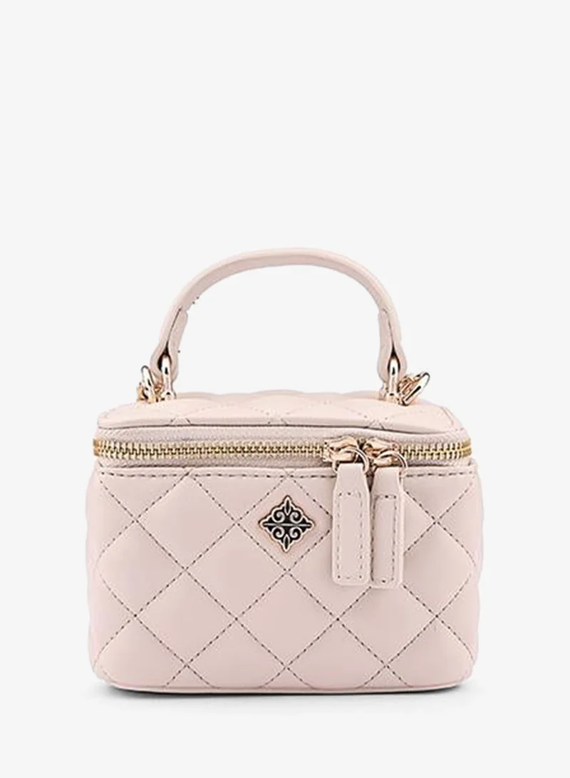 Cuple Tween Girls Quilted Top Handle Mini Bag