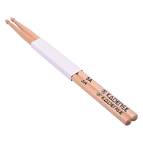Kadence Classic Drum Sticks Maple Wood, Wooden Tip For Kids, Begginers and Adults (5A) - Image 3