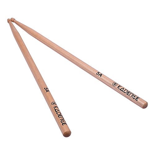 Kadence Classic Drum Sticks Maple Wood, Wooden Tip For Kids, Begginers and Adults (5A) - Image 4