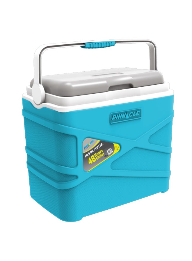 بيناكل صندوق ثلج باسكو بلاستيك معزول أزرق ورمادي 10 لتر TPX-7501 - Image 1