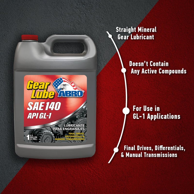 ABRO Gear Lube SAE 140 API GL-1 - Image 2