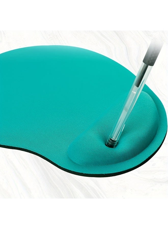 Ergonomic EVA wrist rest pad, non-slip memory foam mouse pad, comfortable and skin-friendly desk chair for office computer use - Image 4