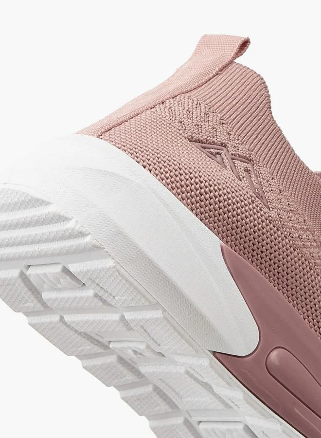 Oaklan by Shoexpress  Textured Slip-On Sports Shoes With Pull Tab for Women | Best Price UAE