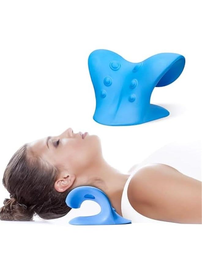 Neck Hump Corrector, Cervical Traction Device for Pain Relief, Shoulder Relaxer Pillow for TMJ and Headache Treatment - pzsku/ZDAD676351BD7D2B137CDZ/45/_/1735819955/74339236-b7eb-4666-83f5-bb8bd8727d42