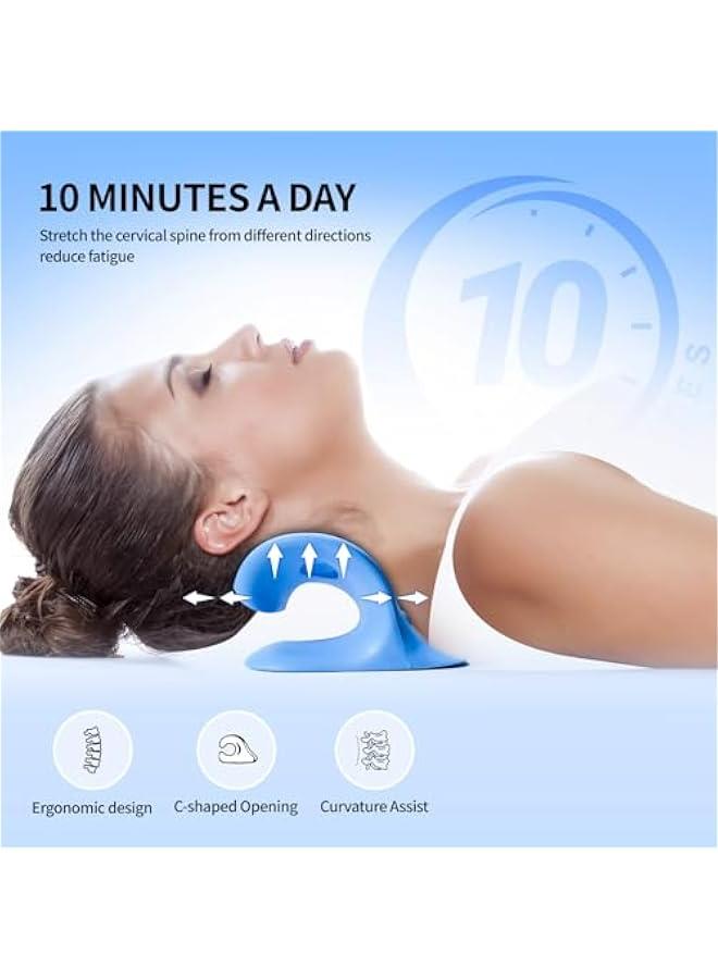 Generic Neck Hump Corrector, Cervical Traction Device for Pain Relief, Shoulder Relaxer Pillow for TMJ and Headache Treatment  - Image 2