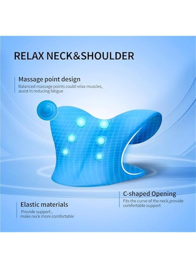 Generic Neck Hump Corrector, Cervical Traction Device for Pain Relief, Shoulder Relaxer Pillow for TMJ and Headache Treatment  - Image 3