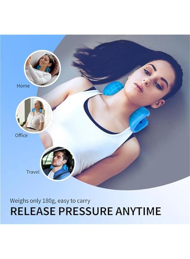 Generic Neck Hump Corrector, Cervical Traction Device for Pain Relief, Shoulder Relaxer Pillow for TMJ and Headache Treatment  - Image 4