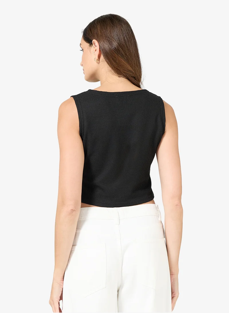 ELLA Ribbed Sweater Vest