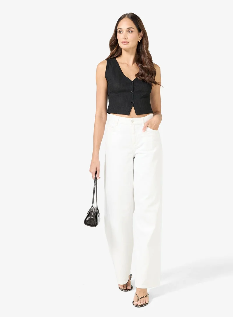 Ella  Ribbed Sweater Vest for Women | Best Price UAE