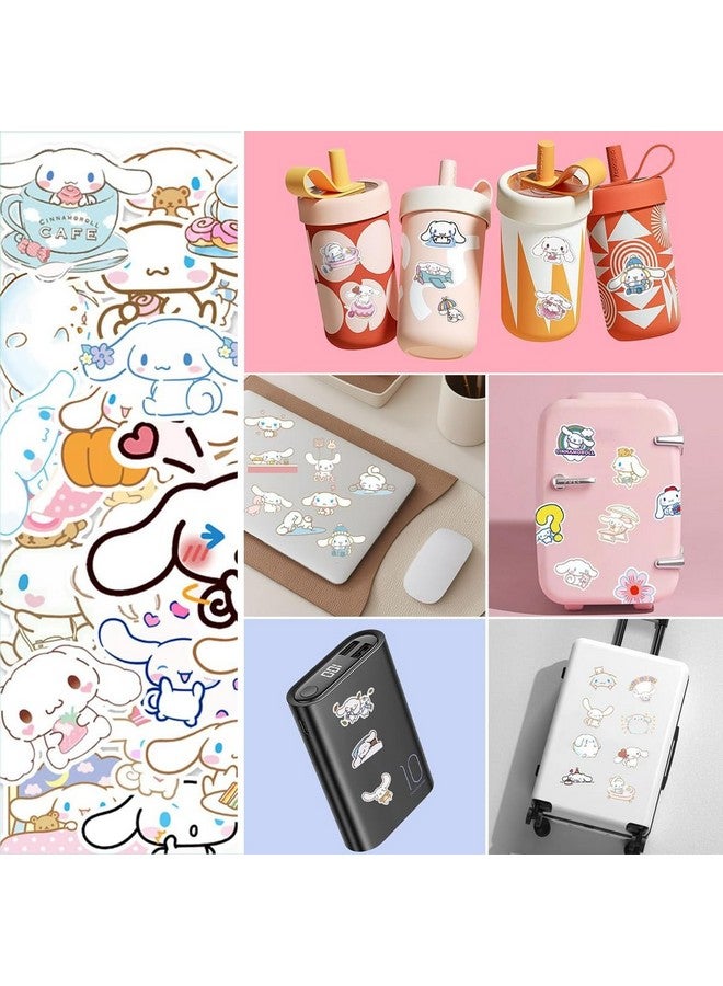 HASTHIP HASTHIP® 9Pcs Kawaii Cinnamoroll School Supplies Set, Kawaii Stationeries Supplies Set with Notebook, Pencil Pouch, Click Pens, Assorted Cinnamoroll Cartooon Stickers, Girls School Gift Set  - Image 4