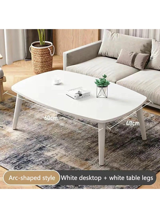 صحراء الواحة طاولة صغيرة للقهوة، طاولة صغيرة للقهوة، طاولة منخفضة، طاولة عتبة النافذة، طاولة شرفة غرفة النوم، خشب صلب، نمط مصغر - Image 1