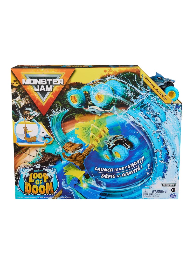 Monster Jam Loop Of Doom Stunt Playset