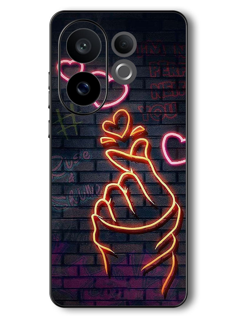 Theodor Case Compatible with Vivo V60 6.77 Inch Protection Shockproof Bumper Cover Snap Of A Finger - Image 1