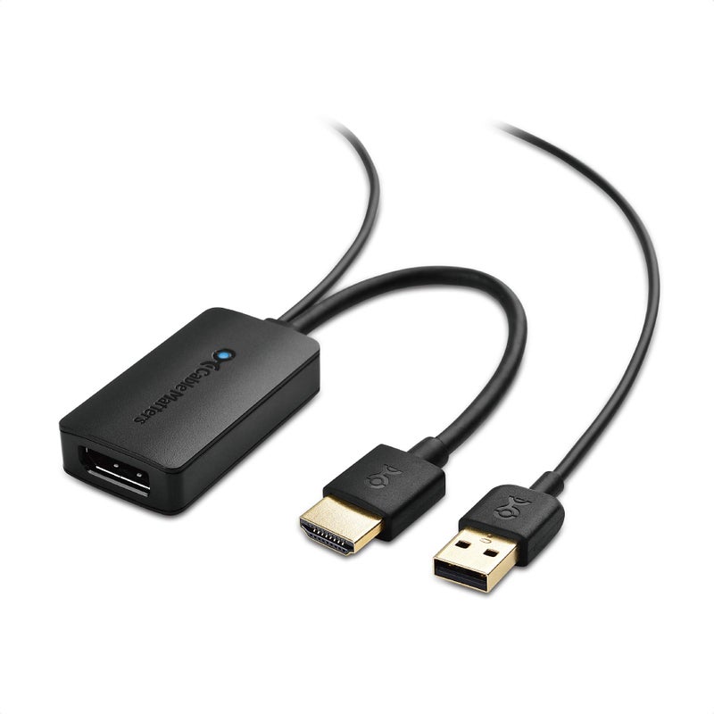 Cable Matters HDMI to DisplayPort Adapter (HDMI to DP Adapter) with 4K Video Resolution Support - Image 1