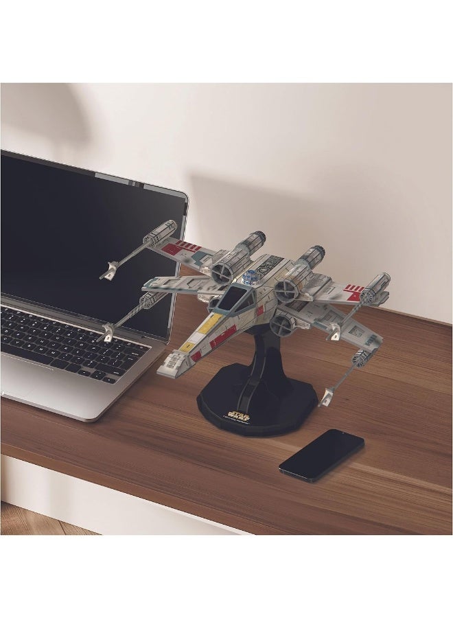 Star Wars T-65 X Wing Starfighter 3D Model Kit 160 Pcs Star Wars Toys Desk Decor Building Toys Paper Model Kits - Image 2