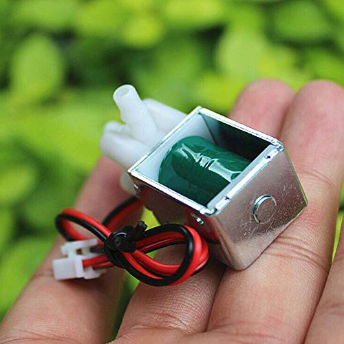 WSDMAVIS 1 Pcs Mini Micro Electric Solenoid Valve DC 12V Normally Closed Magnetic Water Air Control Valve Tools 0-450mmHG - Image 5