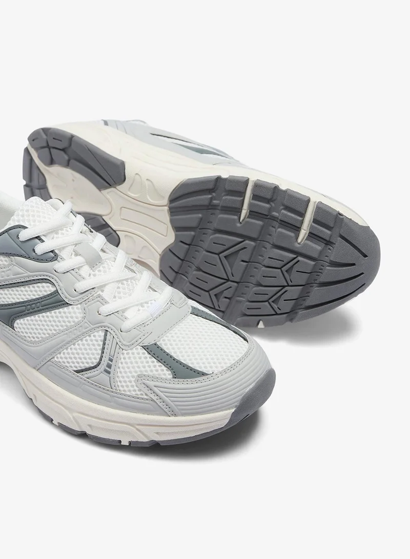 ماتلان Grey Mesh Chunky Trainers