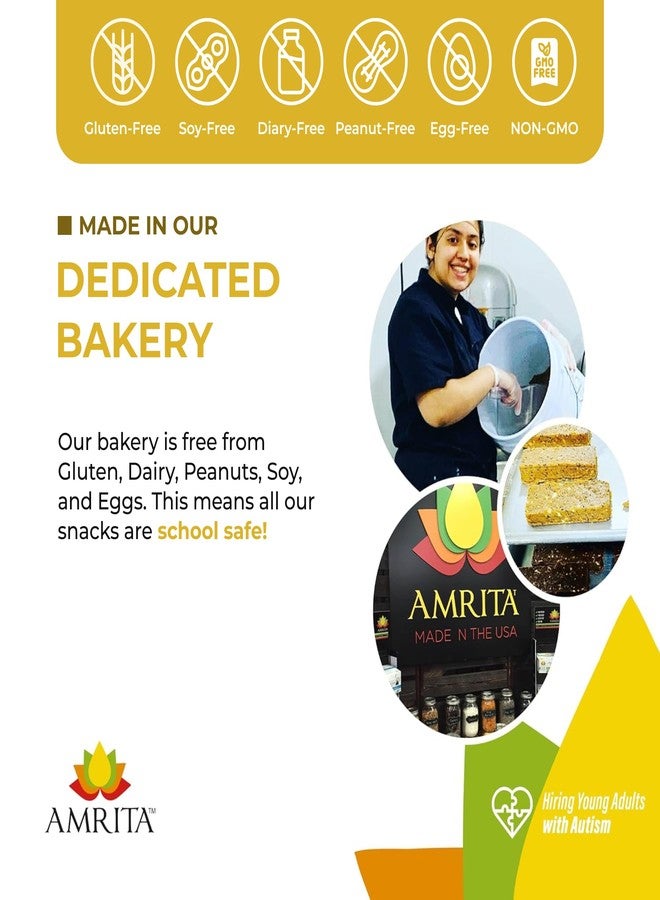 Amrita Golden Raisins 1 lb | No Added Sugar, Naturally Sweet, Gluten Free Dried Sultanas, Kishmish | Packed Fresh in Resealable Bags | Yellow and White Raisins, Vegan Snacks, Healthy Snacks - Image 5