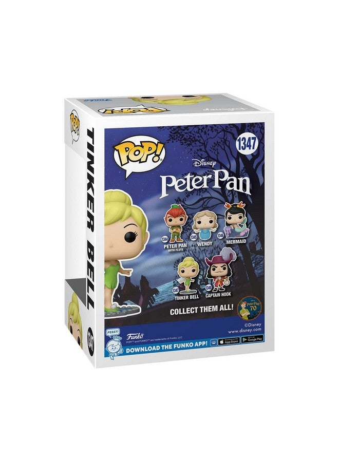 Funko POP! Disney: Peter Pan 70th - Tinker Bell - Tink on Mirror - Collectable Vinyl Figure - Gift Idea - Official Merchandise - for Kids & Adults - Movies Fans - Model Figure for Collectors
