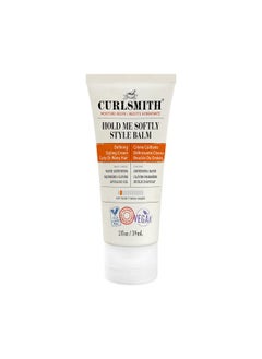 CURLSMITH CURLSMITH - Hold Me Softly Style Balm - Vegan Soft Hold Styling Cream for Wavy and Curly Hair, Natural Look (2oz)  - Image 1