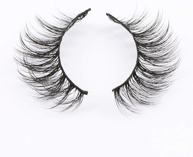 EMEDA 10 Styles False Eyelashes Natural Look 3D Short and Soft Fake Eyelashes Faux m ink Lashes Fluffy And Wispy Eye Lashes 10 Pairs 100 Handmade Fake Lashes 1 Pack mix - Image 5