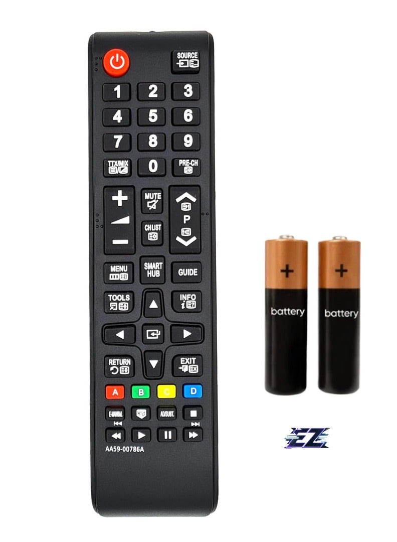 ELTRAZONE Replacement Remote Control for Samsung TV AA59-00786A with Battery - Image 1