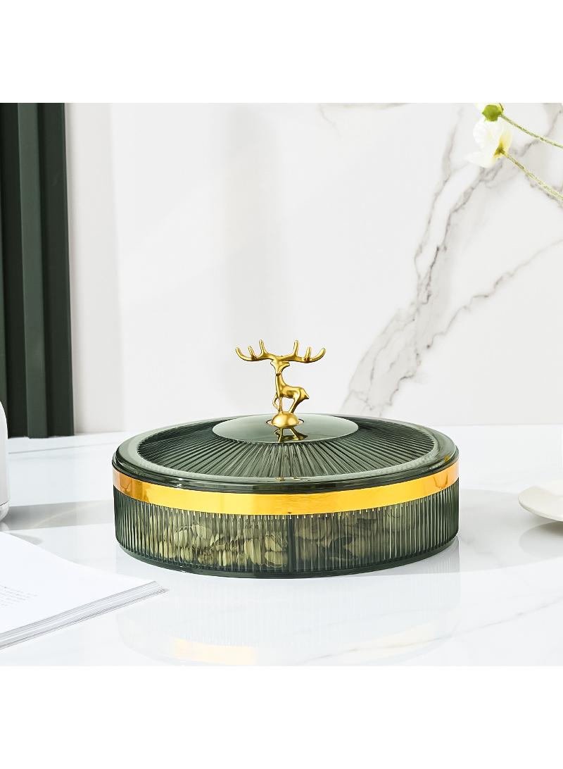 Y&D Household Living Room Coffee Table Fruit Candy Snacks Dried Fruit Storage Box - Image 1