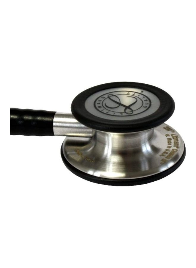 3M Littmann Classic III Stethoscope Black Tube Standard Finish Medical Diagnostic Tool for Healthcare Professionals Daily Use - Image 2