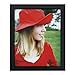 RPJC RPJC 8x10 Picture Frames Made of Solid Wood High Definition Glass for Table Top Display and Wall Mounting Photo Frame - Image 2