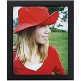 RPJC RPJC 8x10 Picture Frames Made of Solid Wood High Definition Glass for Table Top Display and Wall Mounting Photo Frame - Image 1