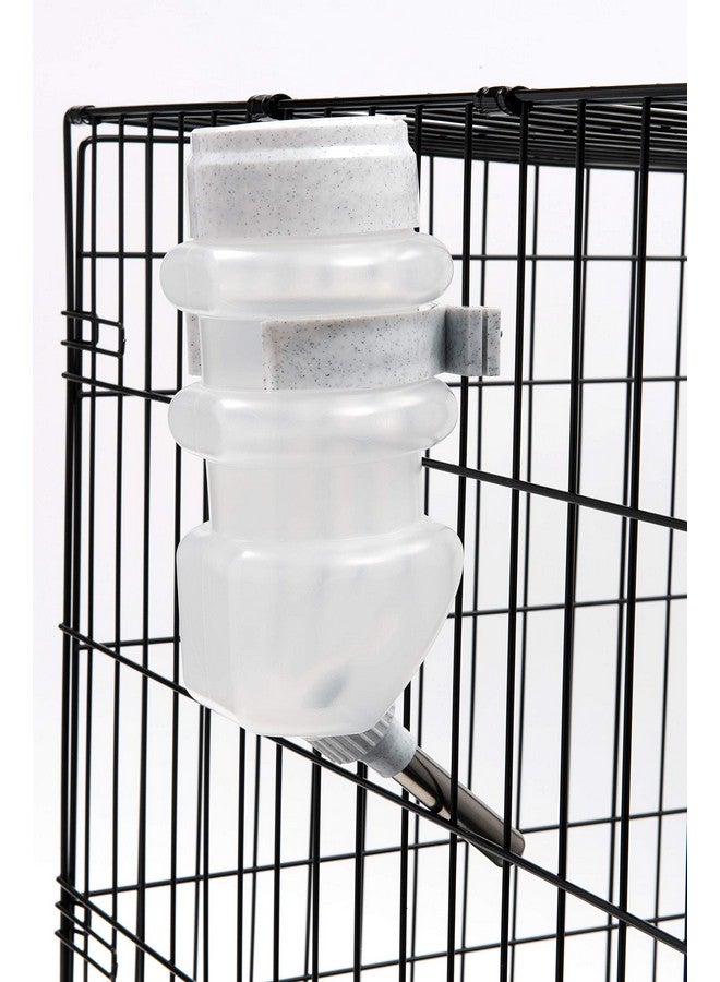 ليكسيت زجاجات مياه ليكسيت علوية مانعة للتنقيط للكلاب. (44 أونصة سائلة (عبوة من قطعة واحدة)، بيضاء) - Image 4