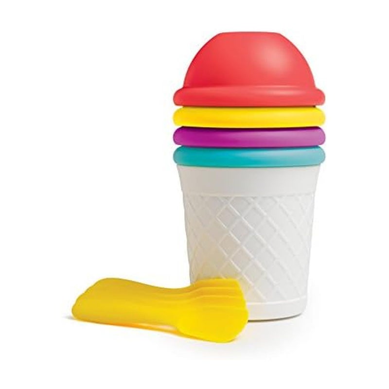 Chef'n Sweet Spot Instant Ice Cream Maker Bowls and Spoons Party Set of 4, Multi - - Image 4