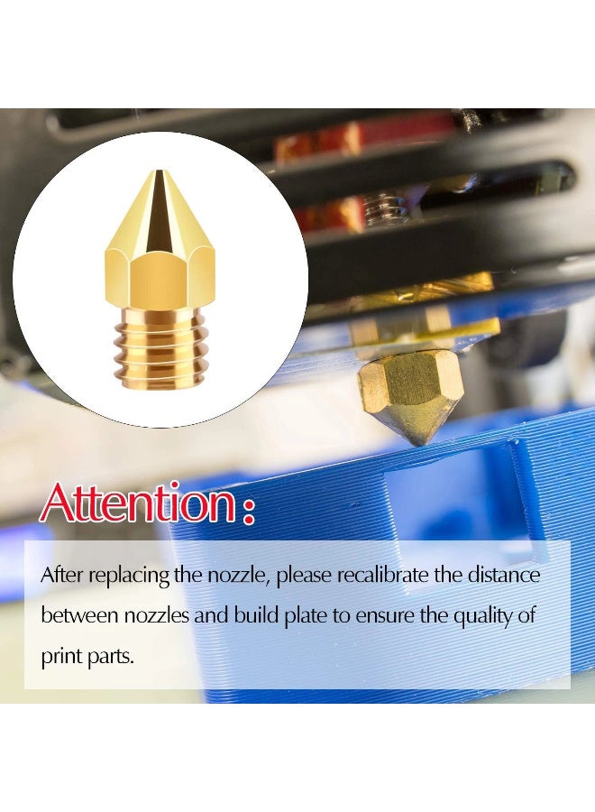 MK8 Extruder Nozzle 0.4mm - Image 2