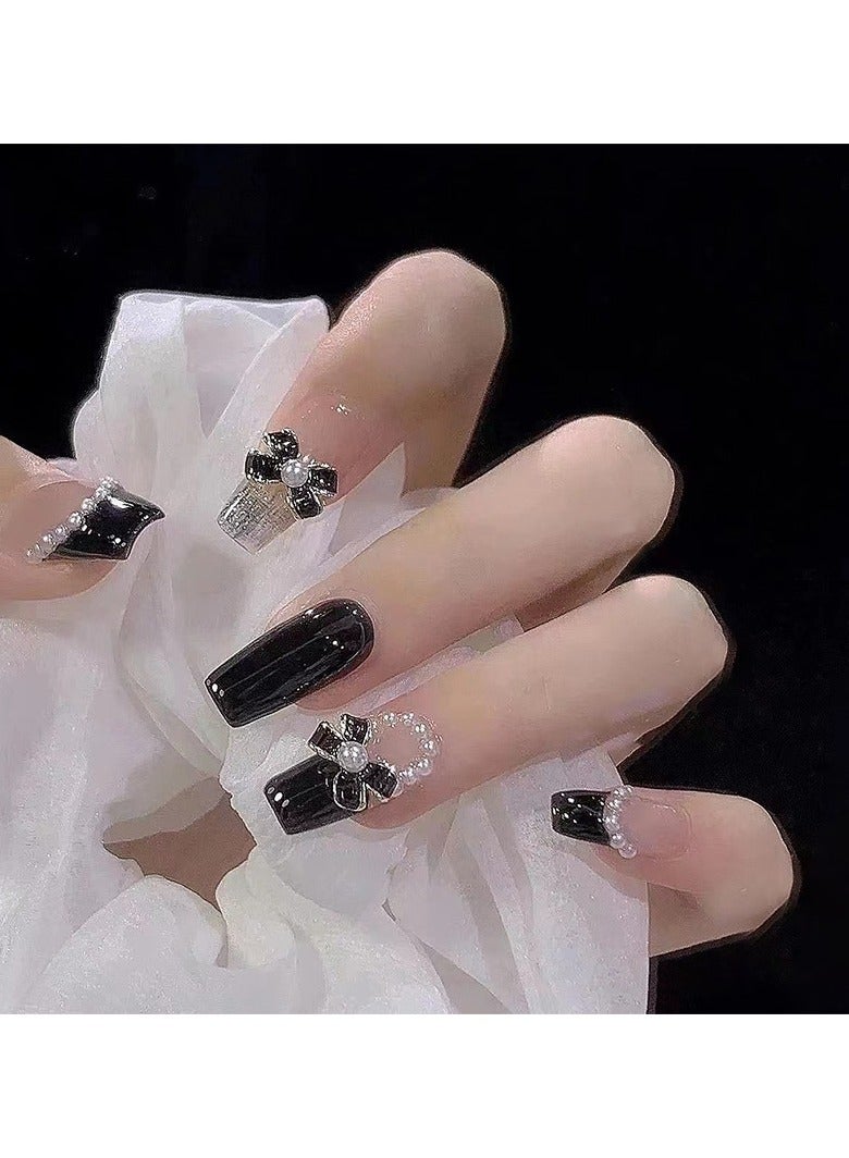 أظافر مزيفة 24 قطعة بدون لصق - Image 1