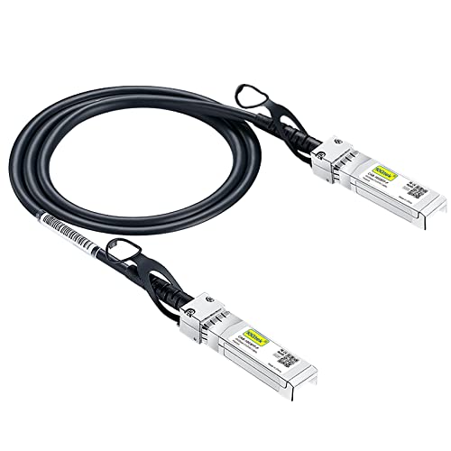 10Gtek SFP+ DAC Twinax Cable, Passive, Compatible with Juniper QFX-SFP-DAC-1M/ EX-SFP-10GE-DAC-1M, 1 Meter(3.3ft) - Image 1