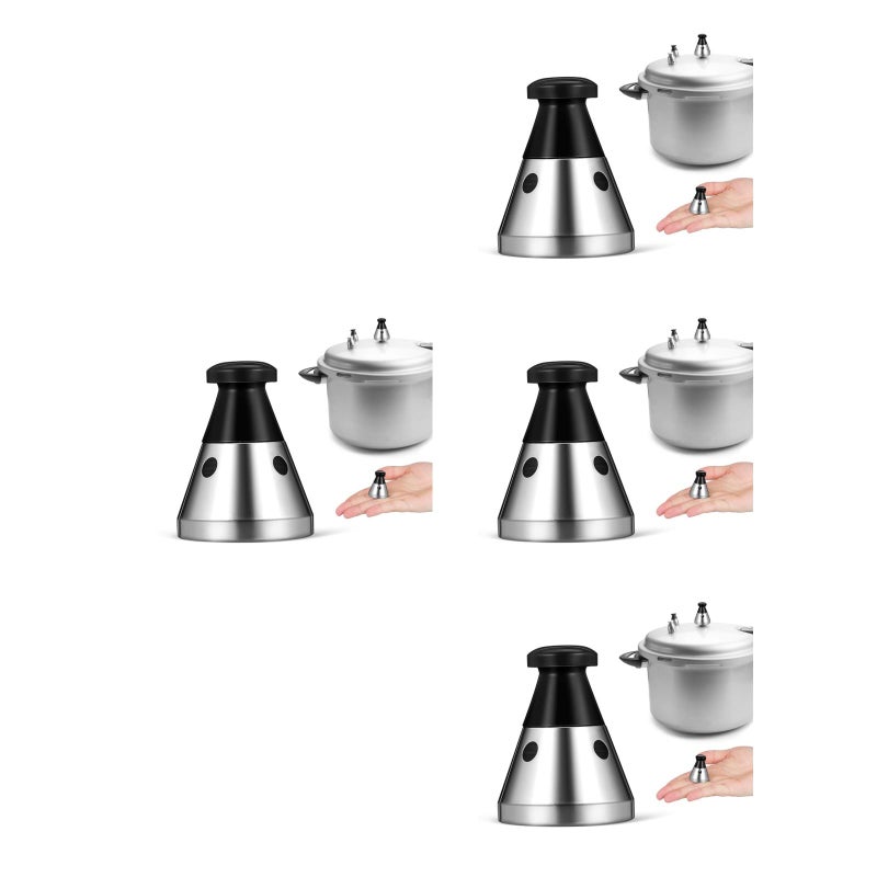 4pcs Pressure Cooker Relief Valve Pressure Cooker Whistle Pressure Cooker Jigger Pressure Cooker Valve Replacement for Cookers - Image 4