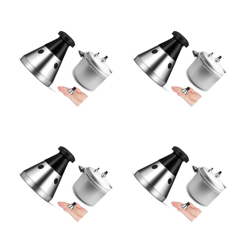 4pcs Pressure Cooker Relief Valve Pressure Cooker Whistle Pressure Cooker Jigger Pressure Cooker Valve Replacement for Cookers - Image 2