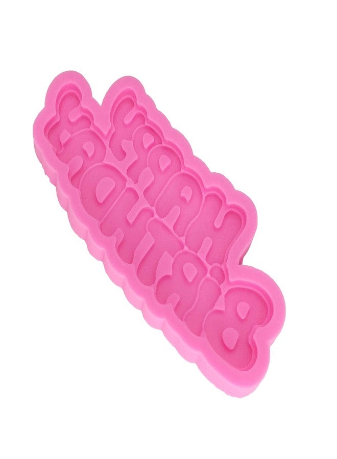 Angel Wings Happy Birthday' Letter Mold 100% Food-grade Silicone Molds Non-stick DIY Cake Decoration Chocolate Candy Gum Fondant Pudding Cupcake Baking Mold for Home Cooking Tools, Polymer Clay Mould - Image 3