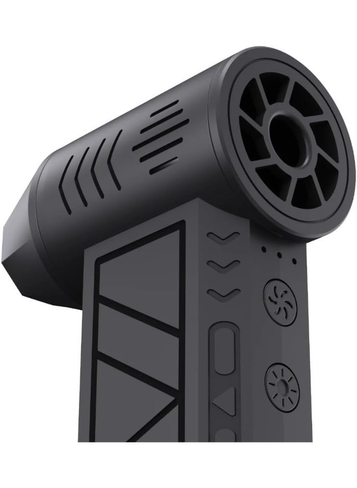 Portable Handheld Mini Jet Blower 130000 RPM, Adjustable Speed Turbo Air Duster for Car, Cleaning &  Outdoor - Image 2
