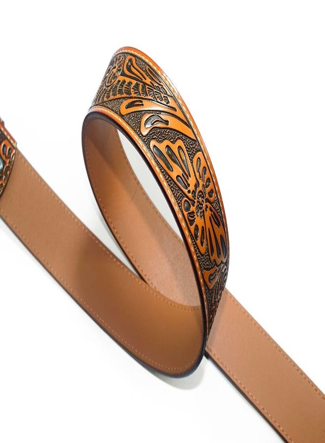 Moranse Belts With Religion Cross Kneeling Prayer & Horse and Bull Styles Western Cowboy Buckle - Image 4