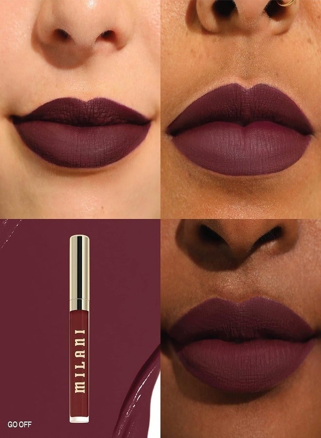 Milani Stay Put Liquid Longwear Lipstick 220: Go Off: Bold, Smudge-Proof Matte Lip Color with Intense Pigmentation and 16-Hour Wear - Image 2
