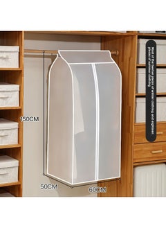 xozgdovg Transparent Washable Garment Dust Cover [50*60*150] high translucent 