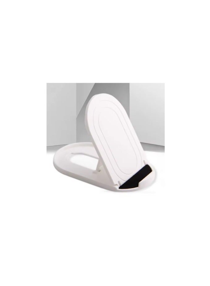 "A mobile phone holder specially designed for landscape mode, providing an ideal viewing angle and high stability for watching, gaming, or calling. Lightweight and easy to carry, it fits anywhere. " - Image 1